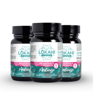 Lokahi ANTIAGE Integratore Antiaging e Antiossidante | 3 mesi di trattamento per rallentare l'invecchiamento