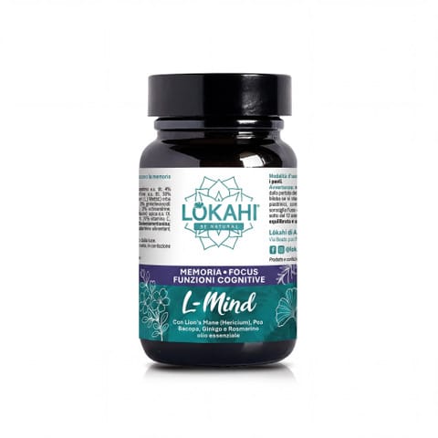 L-Mind integratore naturale per memoria, concentrazione e focus
